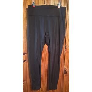 Fabletics women’s motion 365 black high rise full length leggings size 1x